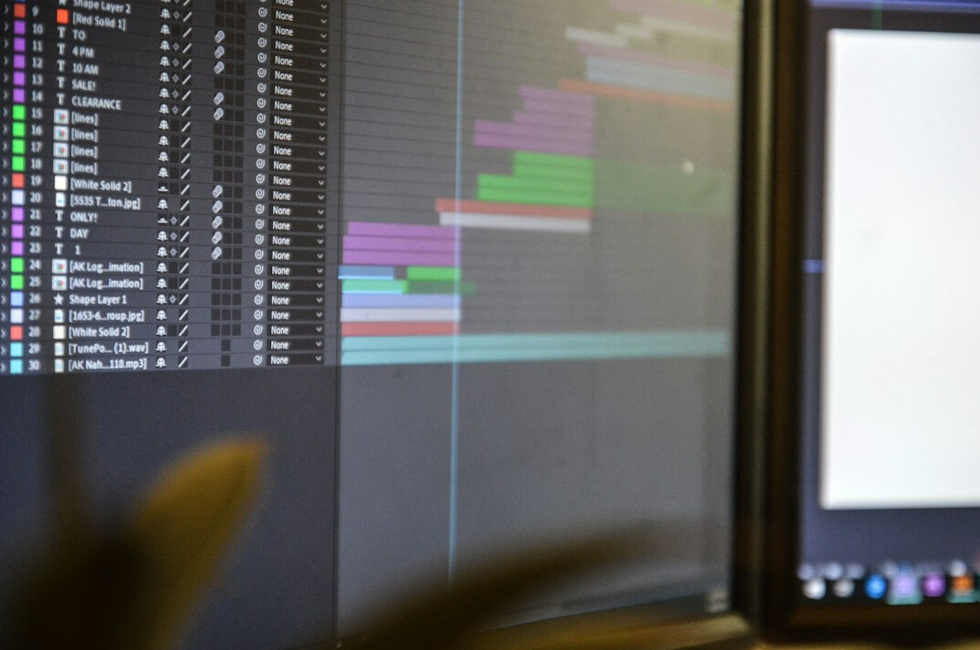 digital documents on screen